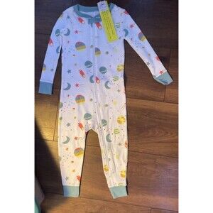 Cat & Jack Planets  Outer Space Footless Sleeper 24 Months NWT